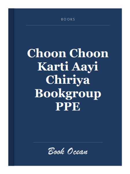 Choon Choon Karti Aayi Chiriya Bookgroup PPE