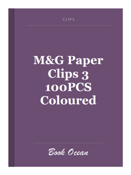 M&G Paper Clips 3 100PCS Coloured
