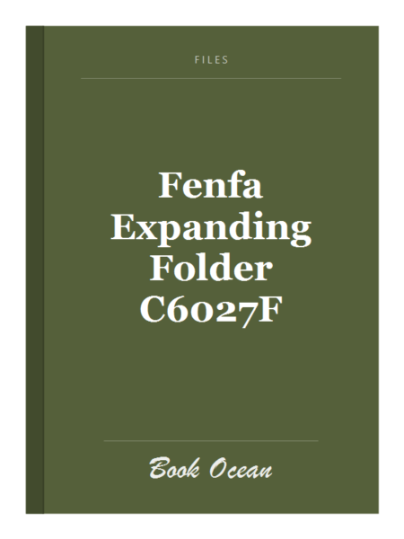 Fenfa Expanding Folder C6027F