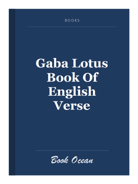 Gaba Lotus Book Of English Verse