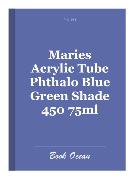 Maries Acrylic Tube Phthalo Blue Green Shade 450 75ml