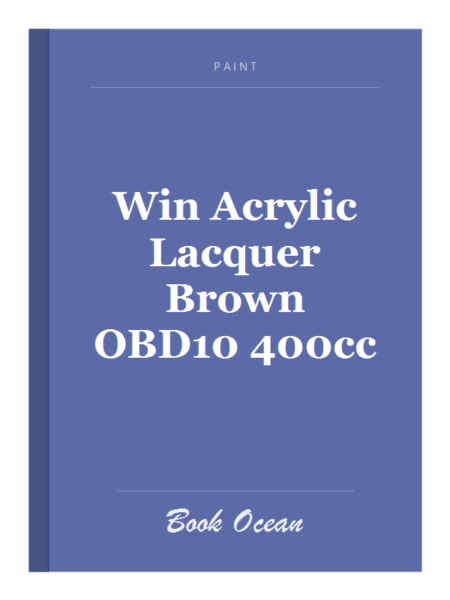 Win Acrylic Lacquer Brown OBD10 400cc