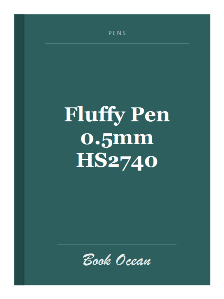 Fluffy Pen 0.5mm HS2740
