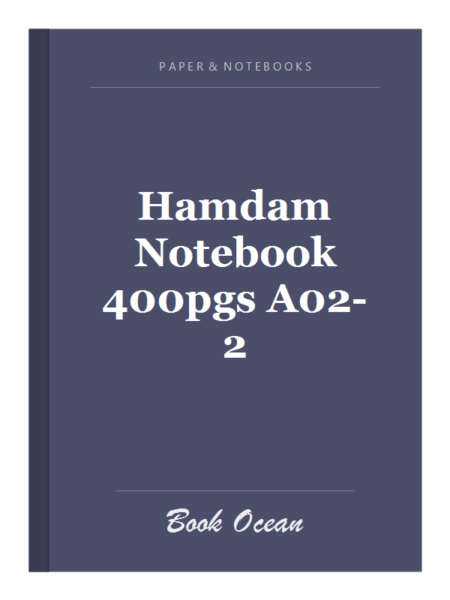 Hamdam Notebook 400pgs A02-2