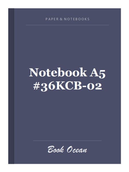 Notebook A5 #36KCB-02