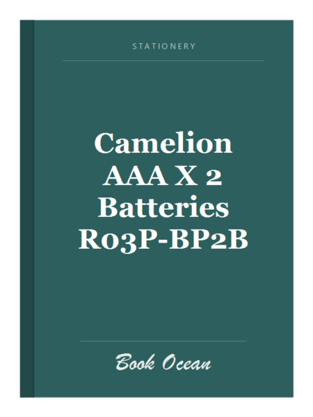 Camelion AAA X 2 Batteries R03P-BP2B