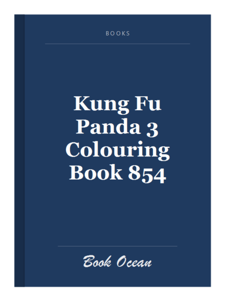 Kung Fu Panda 3 Colouring Book 854