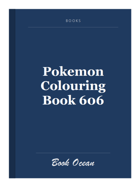 Pokemon Colouring Book 606
