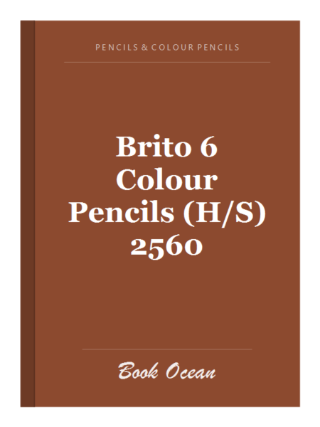 Brito 6 Colour Pencils (H/S) 2560