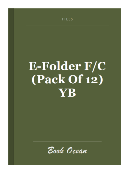 E-Folder F/C (Pack Of 12) YB
