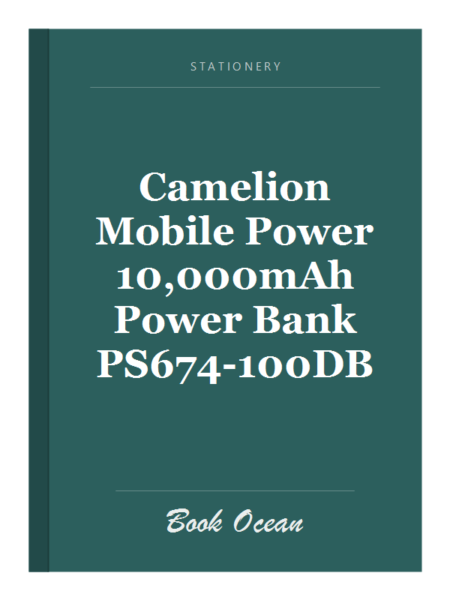 Camelion Mobile Power 10,000mAh Power Bank PS674-100DB