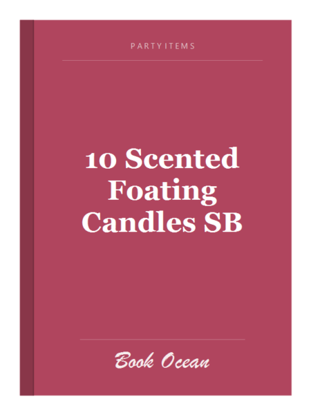 10 Scented Foating Candles SB