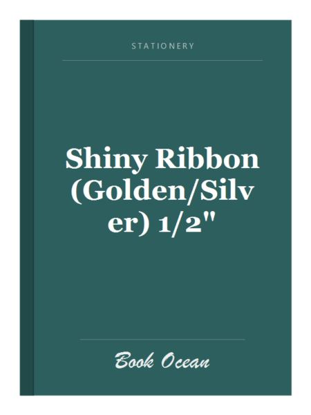 Shiny Ribbon (Golden/Silver) 1/2"