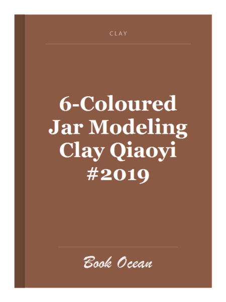 6-Coloured Jar Modeling Clay Qiaoyi #2019