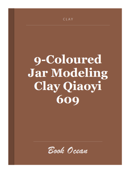9-Coloured Jar Modeling Clay Qiaoyi 609