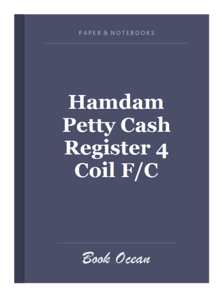 Hamdam Petty Cash Register 4 Coil F/C