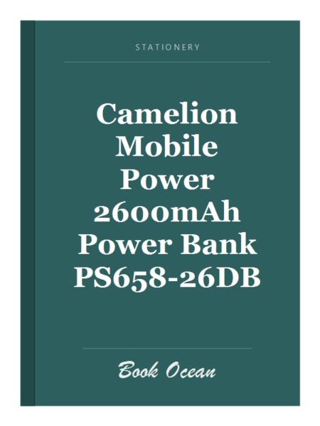Camelion Mobile Power 2600mAh Power Bank PS658-26DB
