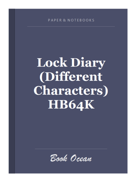 Lock Diary (Different Characters) HB64K