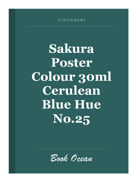 Sakura Poster Colour 30ml Cerulean Blue Hue No.25