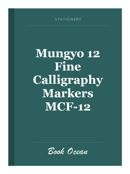 Mungyo 12 Fine Calligraphy Markers MCF-12