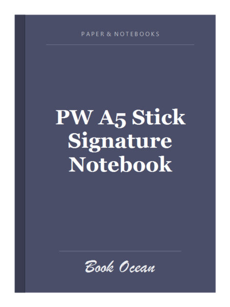 PW A5 Stick Signature Notebook