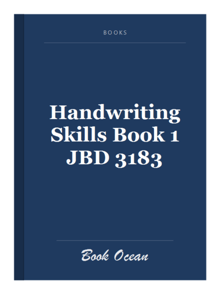 Handwriting Skills Book 1 JBD 3183