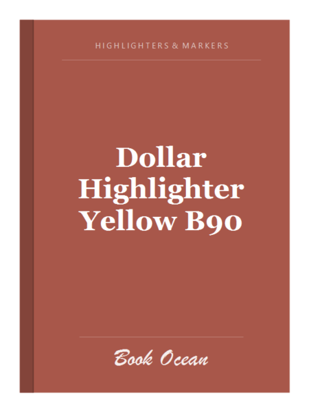 Dollar Highlighter Yellow B90