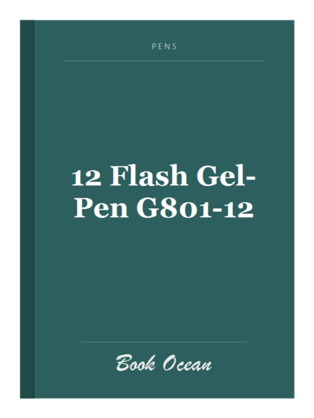 12 Flash Gel-Pen G801-12