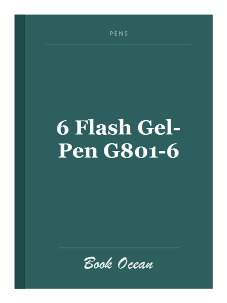 6 Flash Gel-Pen G801-6