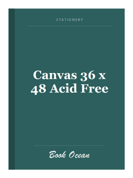 Canvas 36 x 48 Acid Free