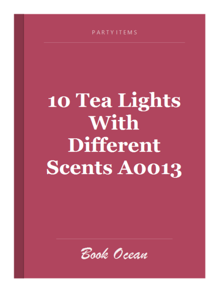 10 Tea Lights With Different Scents A0013