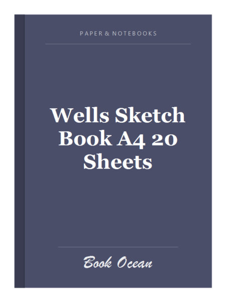 Wells Sketch Book A4 20 Sheets