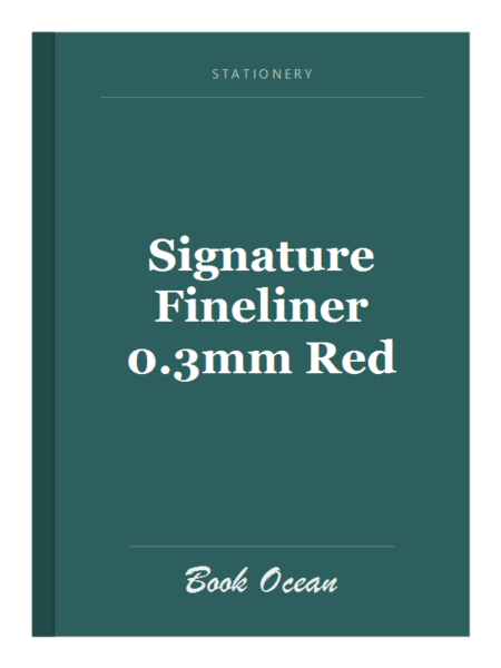 Signature Fineliner 0.3mm Red