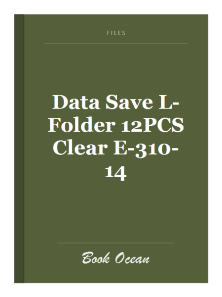 Data Save L-Folder 12PCS Clear E-310-14
