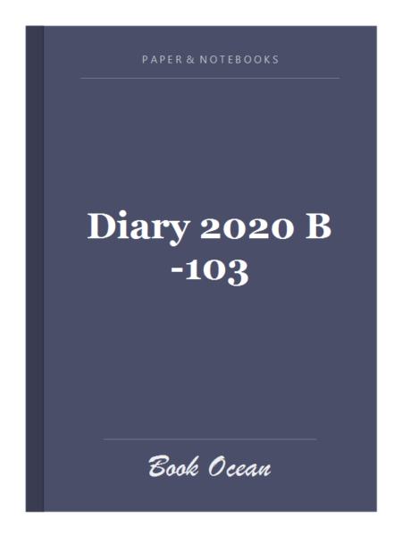 Diary 2020 B-103