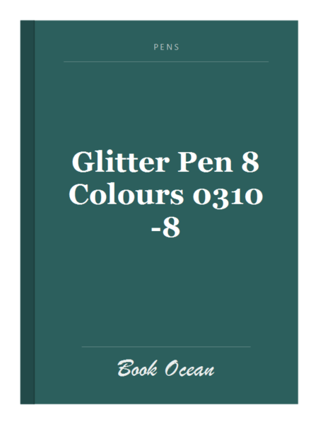 Glitter Pen 8 Colours 0310-8