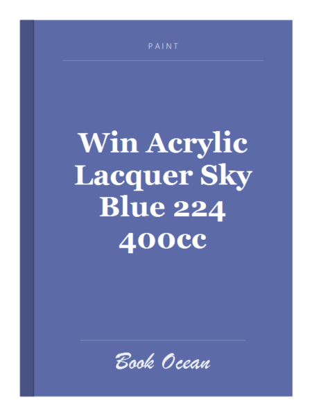 Win Acrylic Lacquer Sky Blue 224 400cc