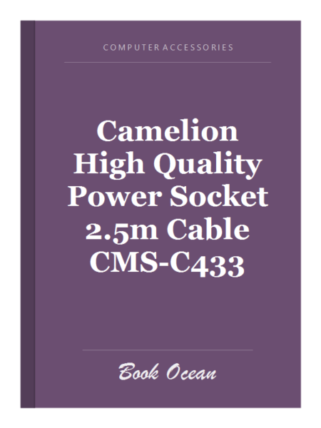 Camelion High Quality Power Socket 2.5m Cable CMS-C433