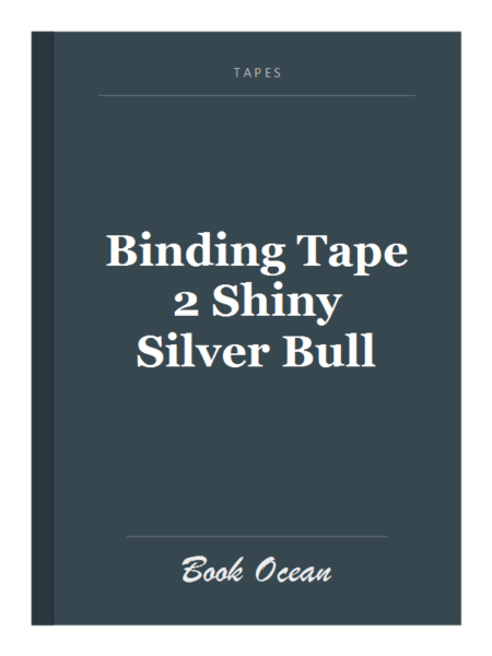 Binding Tape 2 Shiny Silver Bull