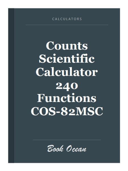 Counts Scientific Calculator 240 Functions COS-82MSC