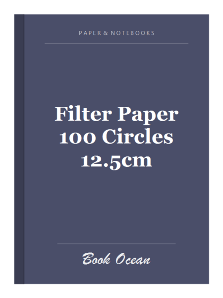Filter Paper 100 Circles 12.5cm