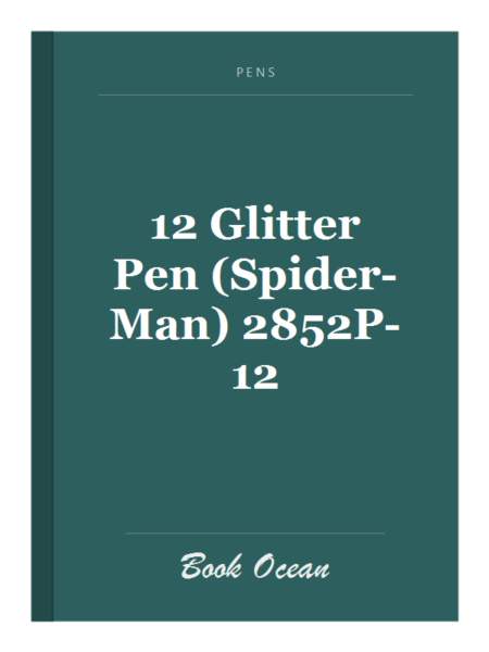 12 Glitter Pen (Spider-Man) 2852P-12