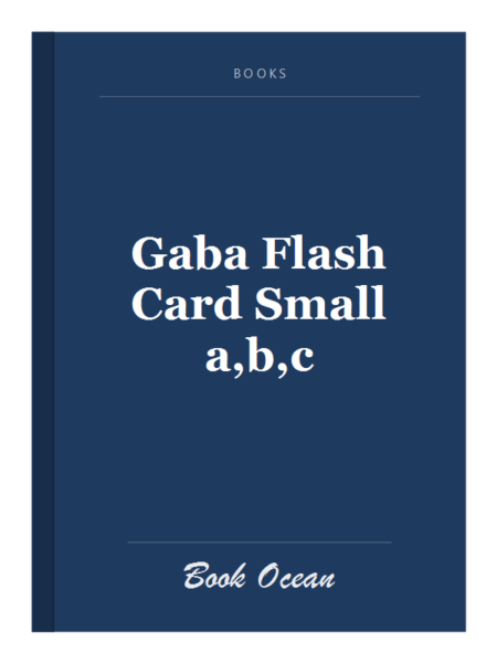 Gaba Flash Card Small a,b,c