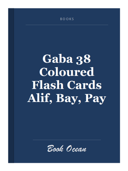Gaba 38 Coloured Flash Cards Alif, Bay, Pay