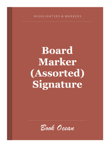 Board Marker (Assorted) Signature