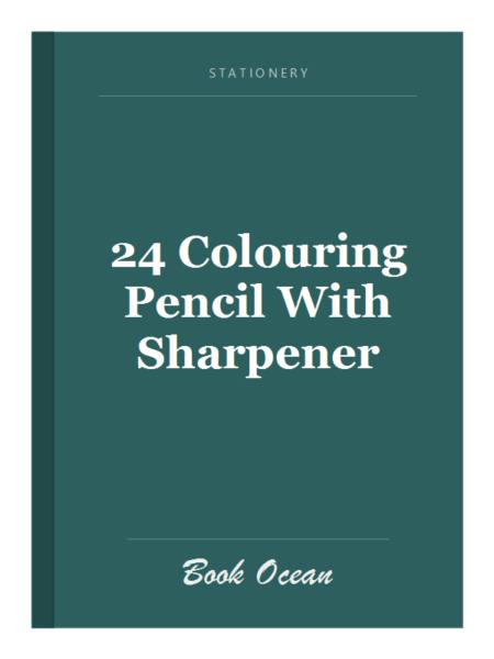 24 Colouring Pencil With Sharpener