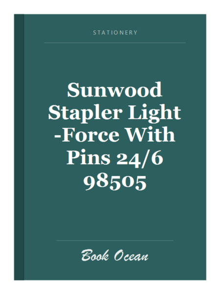 Sunwood Stapler Light-Force With Pins 24/6 98505