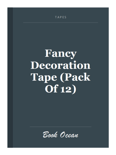 Fancy Decoration Tape (Pack Of 12)