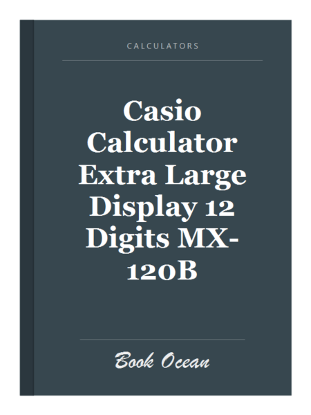 Casio Calculator Extra Large Display 12 Digits MX-120B
