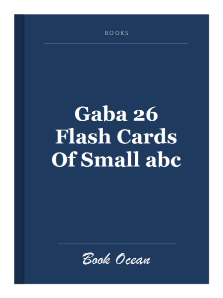 Gaba 26 Flash Cards Of Small abc